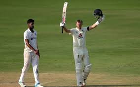 End of over 19 (1 run). England Dominate First Day Against India As Joe Root Scores Hundred In Third Successive Test