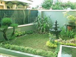 Taman Kecil Depan Rumah Istimewa Taman Modern Desain Kebun Modern Rumah Dan Kebun