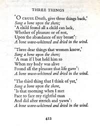 William Butler Yeats Three Things Reference The Penguin Book Of English Verse Edited By John Hayward Faber And F Words To Use Words Irish Poems