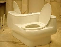 Decorating your half bathroom with a stone tiled wall is a good idea. Funny Creative Water Closet Design Ideas With Unique Bathroom Decor