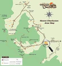 Mt Charleston Hikes Travel Las Vegas Trip Hiking Trail Maps Las Vegas