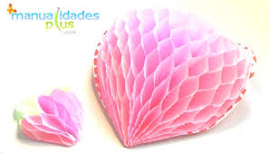 Para empezar coge papel y lápiz y haz un esbozo de cómo quieres que sea nuestro cactus, tamaño, ramas, etc. Tarjeta Corazon Panal En Papel Crepe Paso A Paso Manualidades