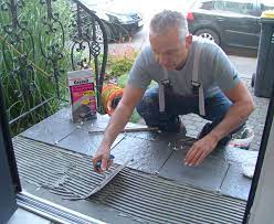 Feststeht, dass für terrasse, für außentreppe oder für das bad die fliesen rutschfest sein sollen. Geflieste Aussentreppe Selbst Sanieren Bauen De