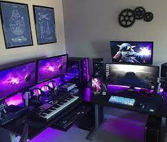 Pc Gaming Room Setup Computer Gaming Room Video Game Rooms Room Setup