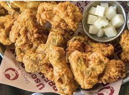 Black pepper, 2 eggs (beaten), 1/2 cup pet milk, 1/2 cup water, 2 cups flour, 1 tsp. New Jersey Date Night Chicken Restaurants That Sizzle Tapinto