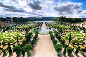 Französisches schloss, residenz der könige von frankreich. Versailles Garten