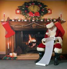 Santa's naughty list or santa's nice list. 1 Santa Checking His List Free Stock Photos Stockfreeimages