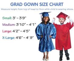 Graduation Gown Matte Finish Preschool Graduation
