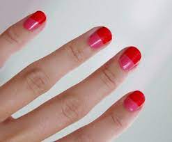 This could mean you have a low red blood cell count. Pink And Red Manicure Nail Art Polish Color Nails Red Nails Nail Manicure