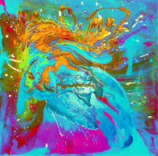 Abstract Acrylic by Tonya Rosa Stephens