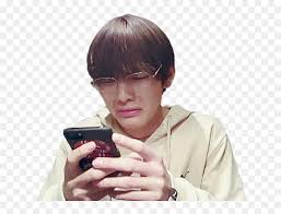 V naming his goldfishes no.1 and 2 will never not be funny! Transparent Kim Taehyung Png Kim Taehyung Funny Face Png Download Vhv