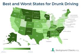 Which States Have The Most Drunk Driving Problems