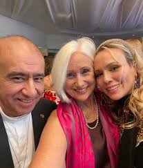 Lifting our spirits in song as we celebrated the many Los Angelenos and  Orange County heroes who came to the rescue of fire victims this year at  the DreamCenter LA thank you