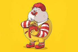 Fast Food Mcdonalds Cartoon Novocom Top
