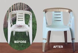 One of my most popular posts is how to spray paint plastic outdoor chairs and since so many people are searching for information on the topic, i wanted to give you all. How To Paint A Plastic Outdoor Chair Multi Color Andrea S Notebook