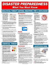 Disaster Preparedness Posters For The Workplace Instructions On What Employees Do Fo Disaster Preparedness Classroom Rules Poster Employee Assistance Programs
