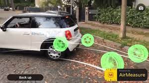 Added 5 years ago anonymously in action gifs uploaded by user. An Augmented Reality Measuring App That Helps Make Parallel Parking Into Tight Spaces Easier Augmented Reality Parallel Parking Reality