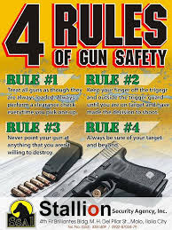 If you see someone else violating the rules of safety—no matter who it is—you should speak up and get out of the situation immediately. Gun Safety Rules Poster Hse Images Videos Gallery