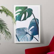 Lush and verdant, it makes a bold statement displayed alone and adds drama to a simple displayed on a door, on a wall or over a mantel, set the mood for your next dinner event with this faux tea leaf wreath, which is filled with lush green leaves. Trend Alert Monstera Palm Leaves