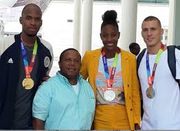 Gardiner And Miller Arrive Back Home And Not Greeted With Any Fanfare Thanks To Lanisha Rolle Bahamaspress Com