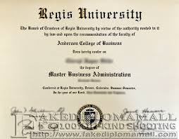 Usbs provides teaching materials and sends faculty staff to malaysia to run intensive seminars. Regis University Fake Diploma Anderson College Of Business Mba Degree Certificate Best Site To Get Fake Diplomas