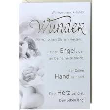 Weitere ideen zu karte geburt, baby dankeskarten, geburt. Babykarte S W Willkommen Wunder Mit Spruch Engel