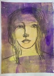 Transferring photos to watercolor paper technique