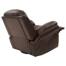 Colibroxmassage Sofa Recliner Chair Rocking Lounge Heated Swivel Ergonomic W Control Rocker Recliners With Heat And Mass Rocker Recliners Reclining Sofa Chair