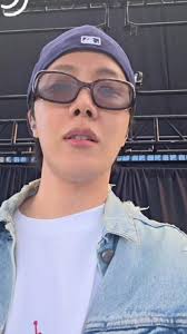 Jhope in L.A soundcheck 😍💜