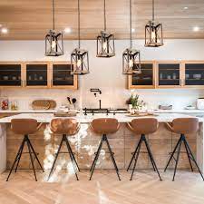 Lnc Laius Solid Pine Wood And Matte Black Farmhouse Lantern Mini Kitchen Island Light Lowes Com In 2021 Kitchen Island Lighting Farmhouse Kitchen Lighting Country Kitchen Island