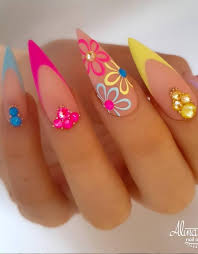 20 stylish gold nail design ideas to copy. 68 Beautiful Stiletto Nails Art Designs And Acrylic Nails Ideas 2020 Lily Fashion Style