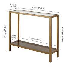 Console tables are just the tip of the iceberg when it comes to creating your dream living room, bedroom or even hallway. Rigan Metal And Glass Modern Console Table On Sale Overstock 23566421