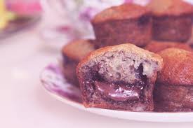 Muffins A La Banane Au Coeur Nutella Nutella Banane Nutella Muffins A La Banane