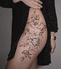 Pin By Corrina Hernandez On Tattoo Thigh Tattoos Women Crysanthemum Tattoo Tattoos