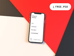 Free for commercial use no attribution required high quality images. Free Colorful Background Iphone X Mockup Creativebooster