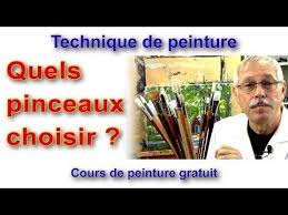 Quels Pinceaux Choisir Pour Vos Peintures A L Huile Ou A L Acrylique Tuto Peinture Youtube Art Abstrait
