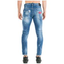 Dsquared2 men's blue slim fit aw2020 washed jeans made in italy 978190 top rated seller. Dsquared2 Jean Homme 52 Remise Www Boretec Com Tr