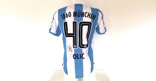 Tsv 1860 münchen trikot preise vergleichen und günstig kaufen bei idealo.de 4 produkte große auswahl an marken bewertungen & testberichte. Zu Weihnachten Ivica Olics Getragenes 1860 Munchen Trikot
