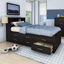 Have To Have It Sonax Willow Twin Captains Storage Bed With 6 Drawers Ravenwood Black 429 Twin Storage Bed Bed Frame With Drawers Twin Xl Bed Frame
