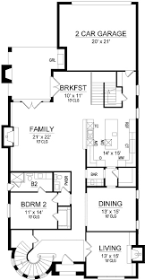 This two bedroom apartment is all about drama, as shown by its bold design features, luxurious textures, and open floor plan. European House Plan 5 Bedrooms 5 Bath 5135 Sq Ft Plan 63 553