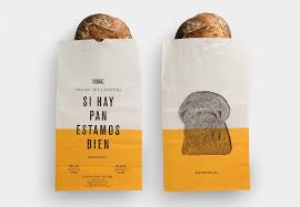 Masa Take Away Bags Dieline In 2020 Bread Packaging Food Packaging Design Bakery Packaging