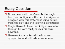 Antigone And Creon: Tragic Hero | Pdf | Sophocles