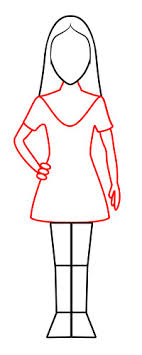 Drawing A Cartoon Woman This technically should not happen, because anatomically speaking, females have less muscle detail visible to our eyes, compared to males!