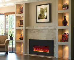 Comfort glow mobile quartz electric fireplace with real flame technology. Electric Heater For Fireplace Insert