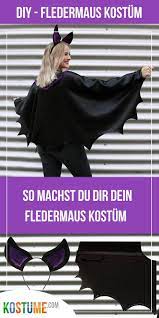 Haben sie die nase voll davon, zu viel zeit zu verbringen, um diy kostüm zu googeln? Fledermaus Kostum Selber Machen