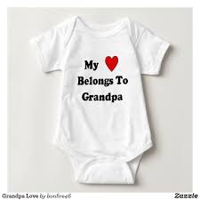 Grandpa Love Baby Bodysuit Zazzle Com In 2021 Baby Bodysuit Techno Clothes Kids Sweatshirt
