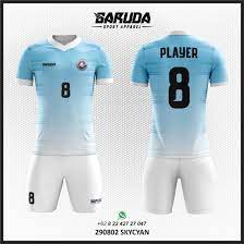 Jika anda sedang ingin membuat baju jersey custom untuk tim anda. Desain Kostum Bola Skycyan