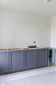 If the cabinet were set off the floor at least 10, then it will give a better floating look. Diy Kitchen Cabinets For Under 200 A Beginner S Tutorial