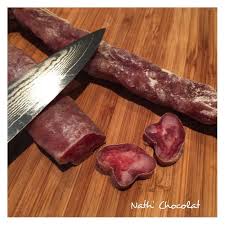 Saucisse Seche Maison Nath Chocolat Saucisse Seche Recettes De Cuisine Alimentation