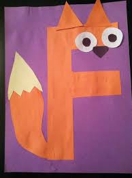 Miss Maren S Monkeys Preschool Fox Template Alphabet Crafts Fox Crafts Preschool Art